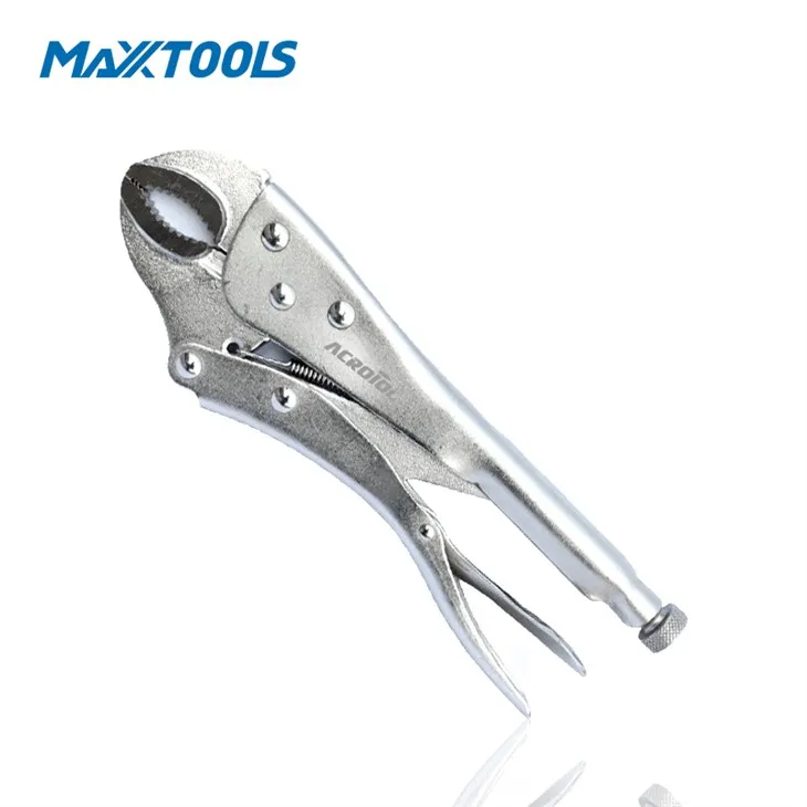 F Typ 5 nitov Zaisťovacie kliešte so zakrivenou čeľusťou